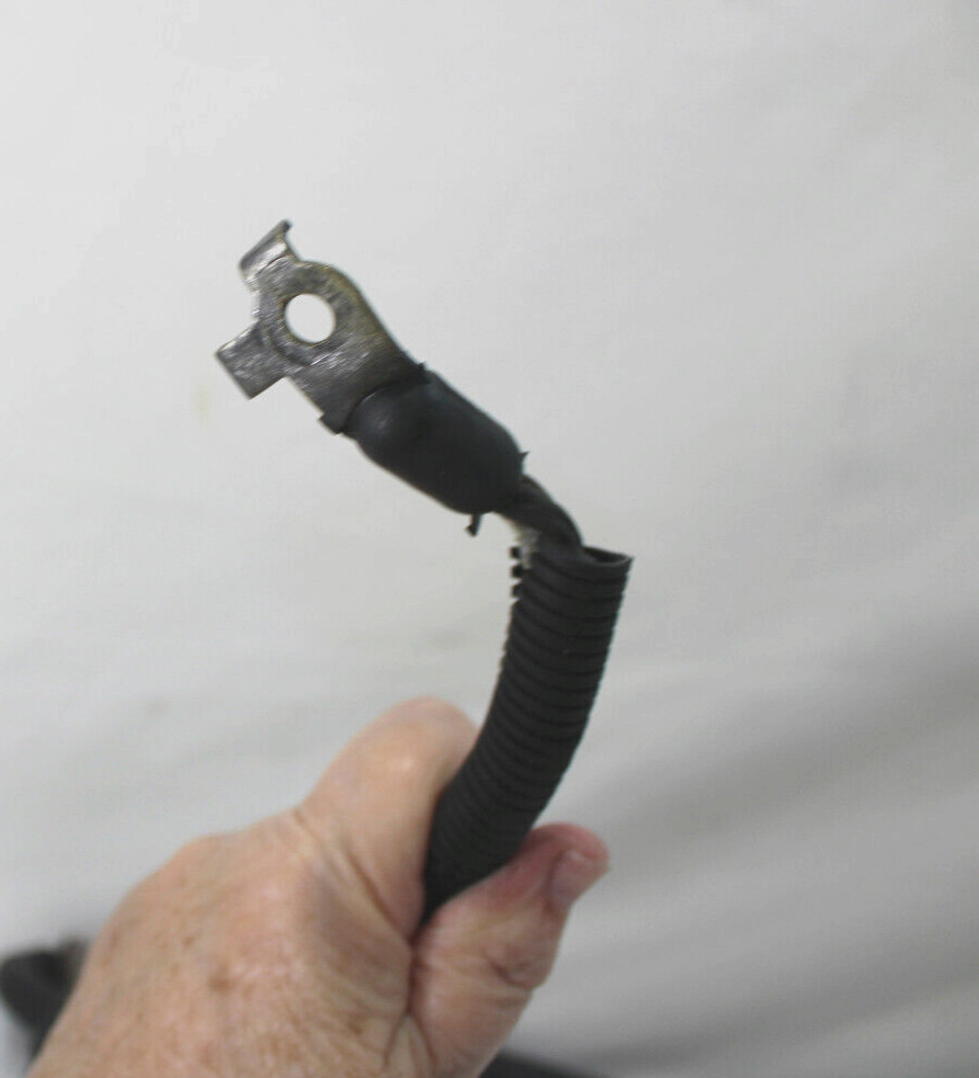 1987-1990 FORD MUSTANG STARTER CABLE WITH ENGINE MOUNT BRACKETS 2.3 LTR