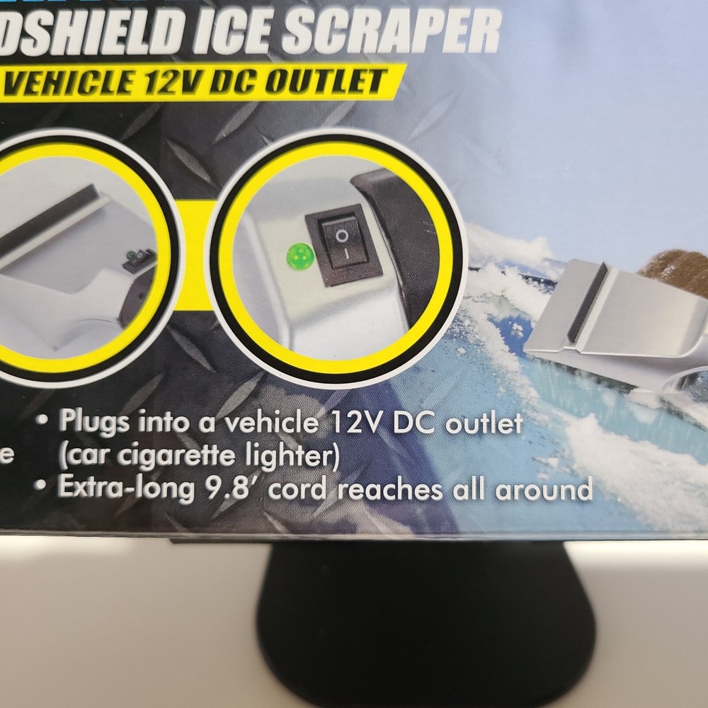Electric Windshield Ice Scraper by Fine Life Products.