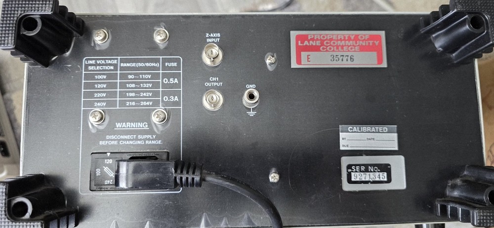NIDA Model 470 Oscilloscope