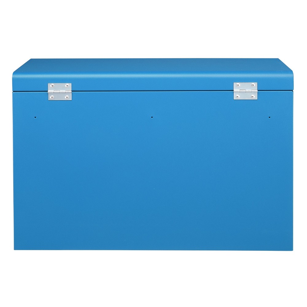 Blue Tool Chest Steel Tool Storage Box with 5 Drawers & Locking System & Keys