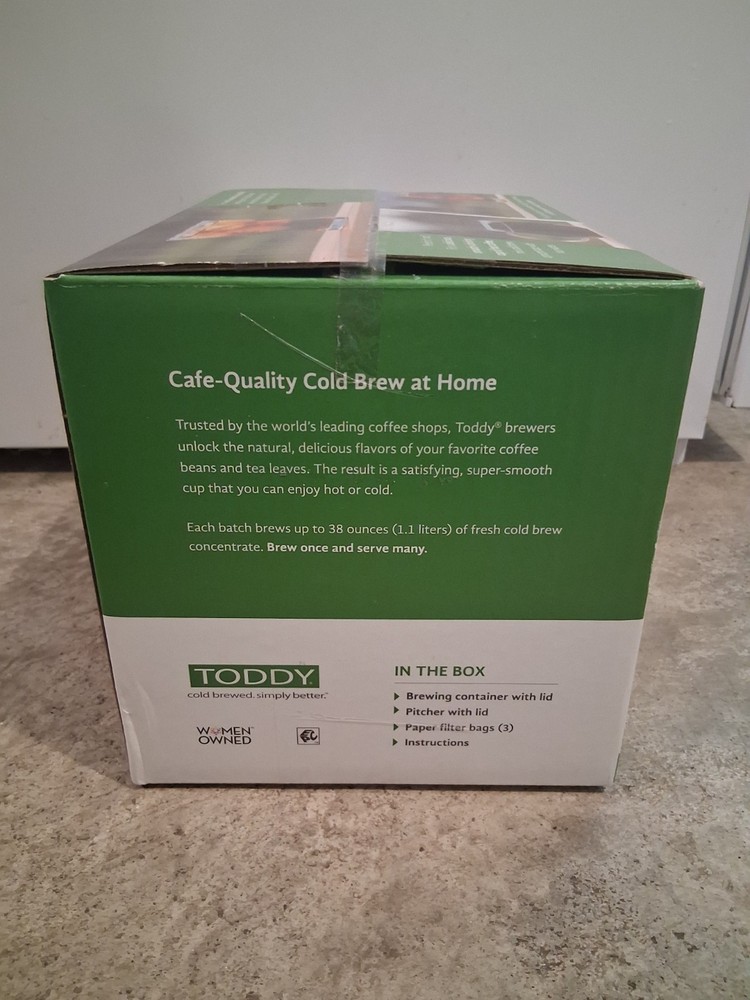 Toddy Essential Brewer Cold Brew Coffee Maker