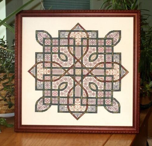 Ink Circles C3 - Blackstone Fantasy Garden Pattern/Chart NIP