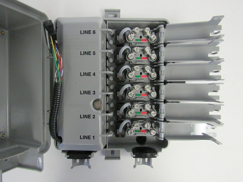 Corning Cable Systems SRP-207-200 6 Line ADSL Telephone Network Interface 5-1