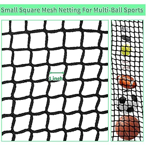 Golf Practice Net Netting Barrier Nets Nylon Black NEW