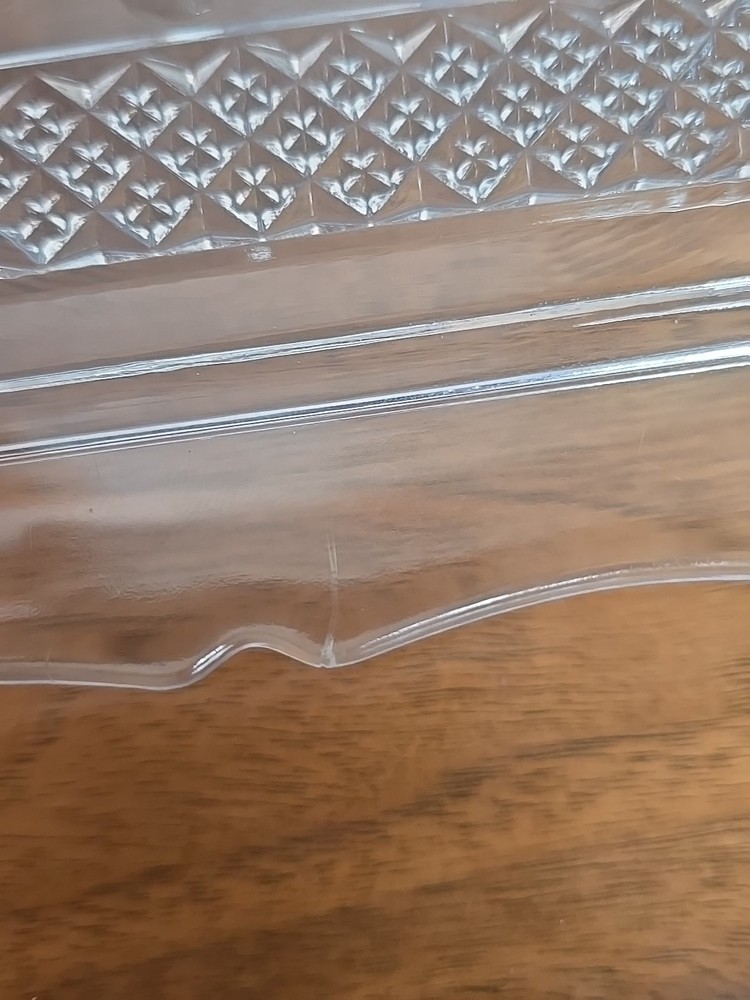 IMPERIAL CAPE COD 10 In SQUARE CAKE PLATE