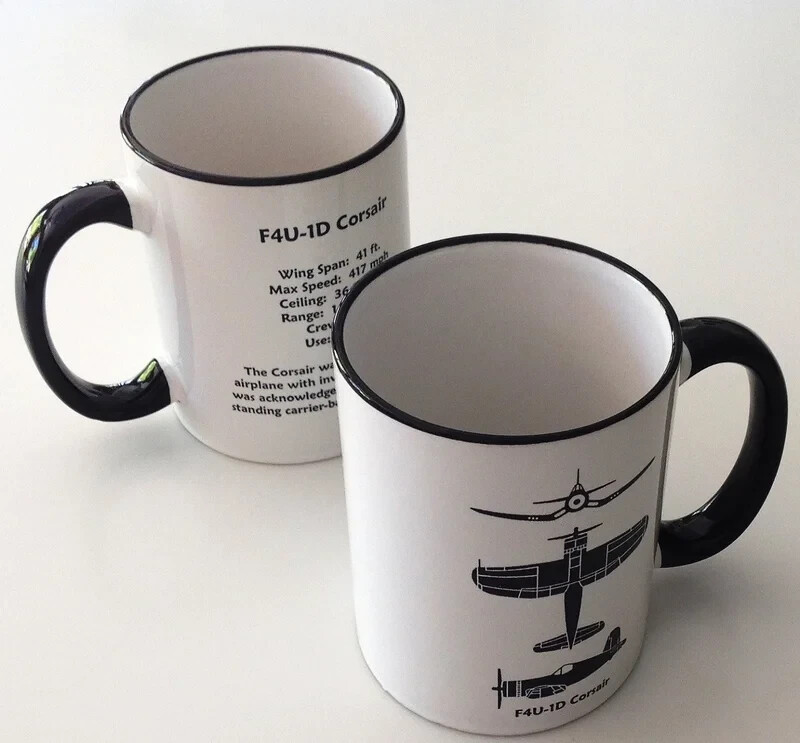 F4U-1D Corsair Spotter Coffee Mug