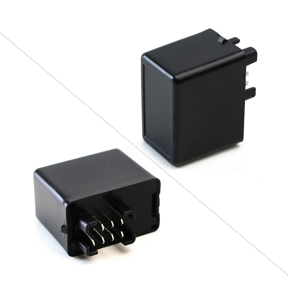 12V 7-Pin Electronic LED Relay Fix Suziki Motorcycle Blinker Light Hyper Flasher