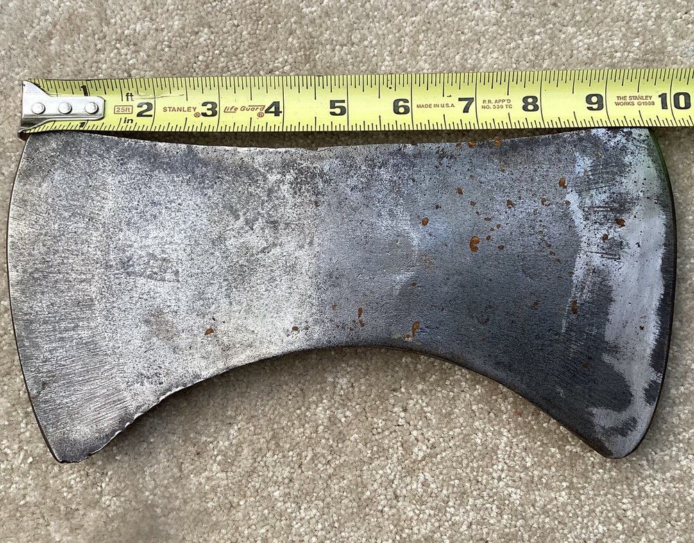 Vintage Axe Head Double Bit Hand Tool 62.45 Ounce, Maker Unknown