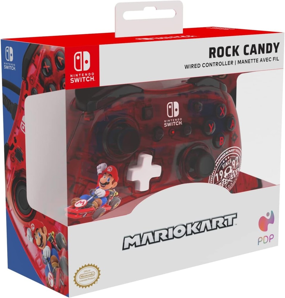 PDP Rock Candy Wired Gaming Switch Pro Controller (Nintendo Switch) (UK IMPORT)