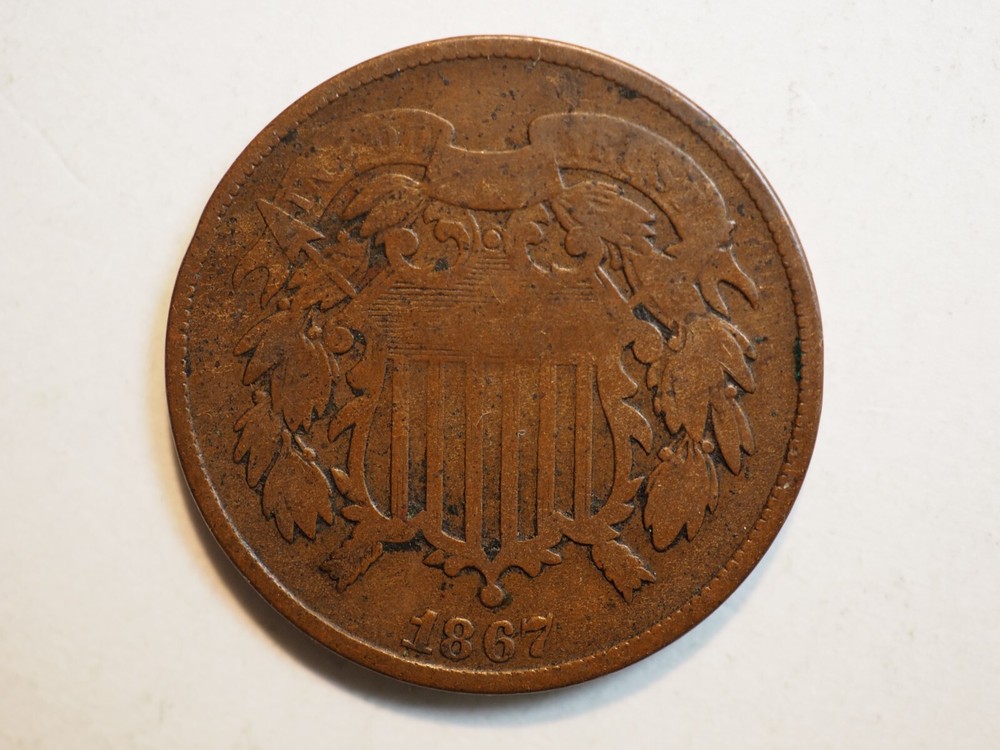1867 LM 2 CENT - FREE SHIPPING! A1599