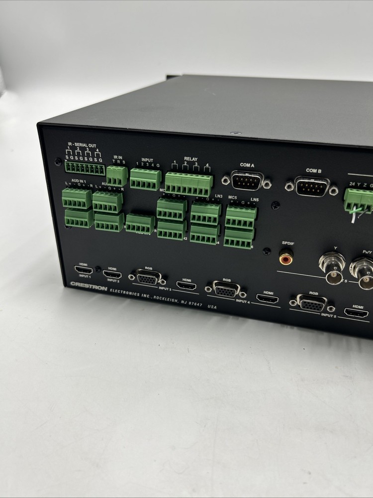 CRESTRON DMPS-300-C Professional Digital Media System With Rack Ears, Tested