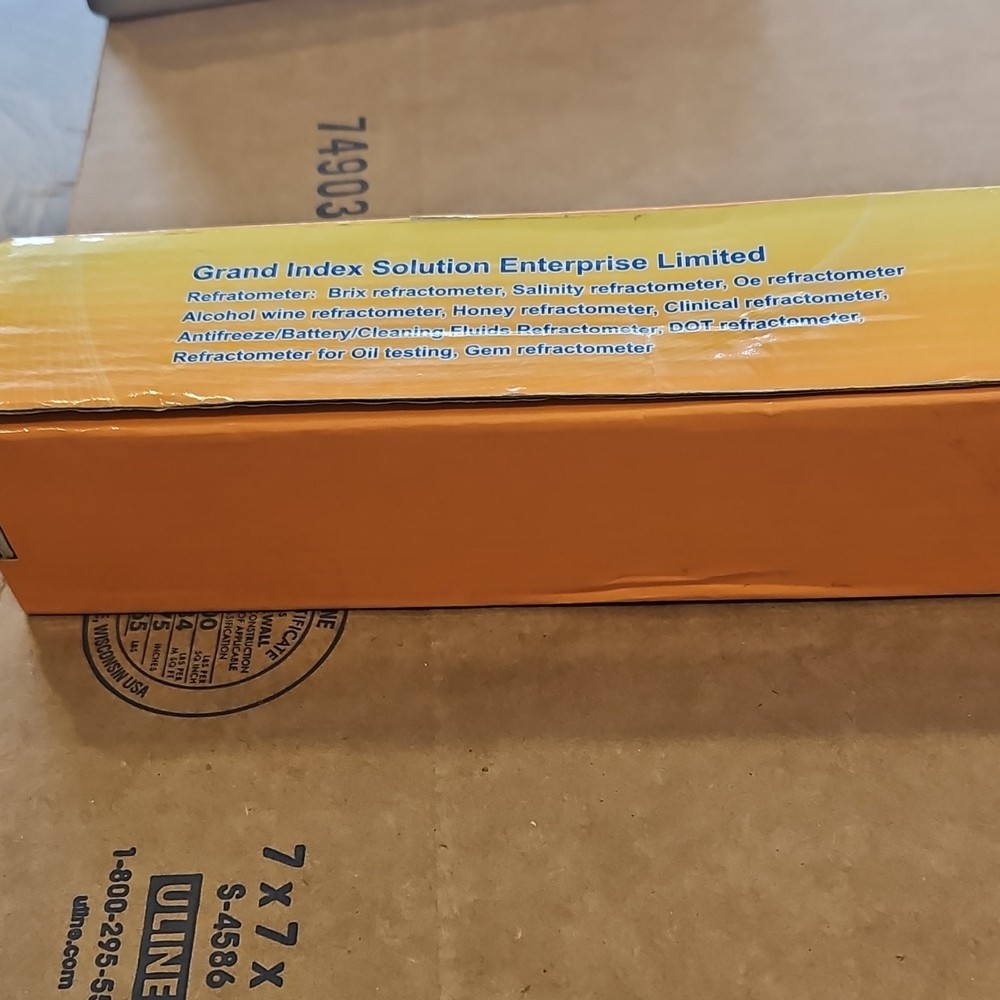 Grand Index Solution Enterprise RSG-100/ATC Handheld Refractometer Lab Oil Gem
