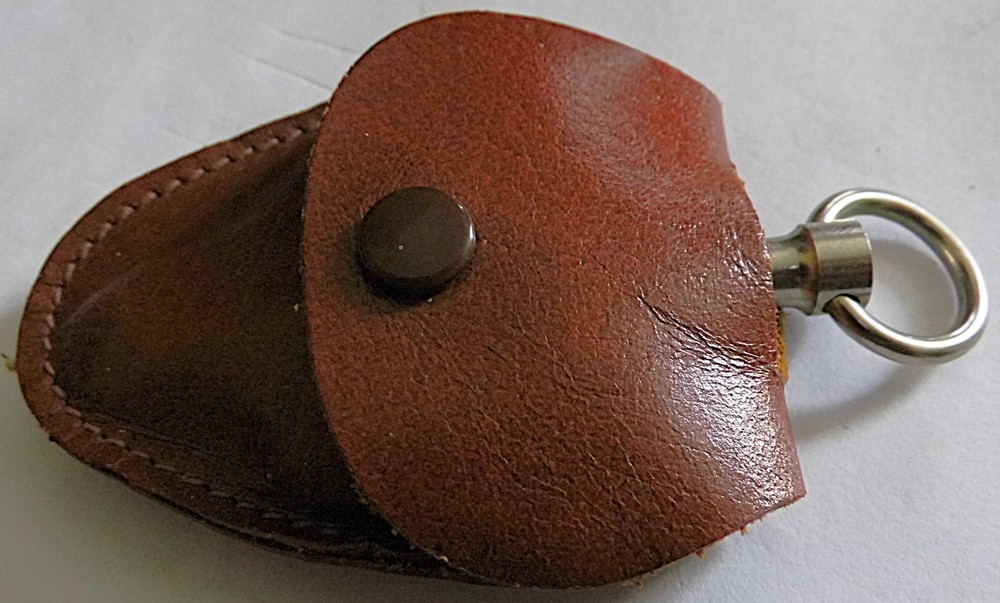 VINTAGE COMPASS & OPISOMETER IN LEATHER CASE