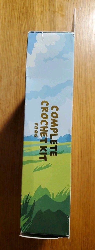 Needle Creations Complete Crochet Kit DIY Easter Frog Intermediate Skill Level