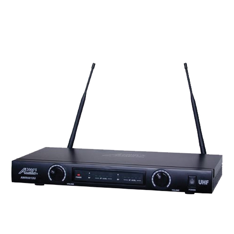 Audio 2000's AWM-6012UL Handheld Lavalier Wireless Mic