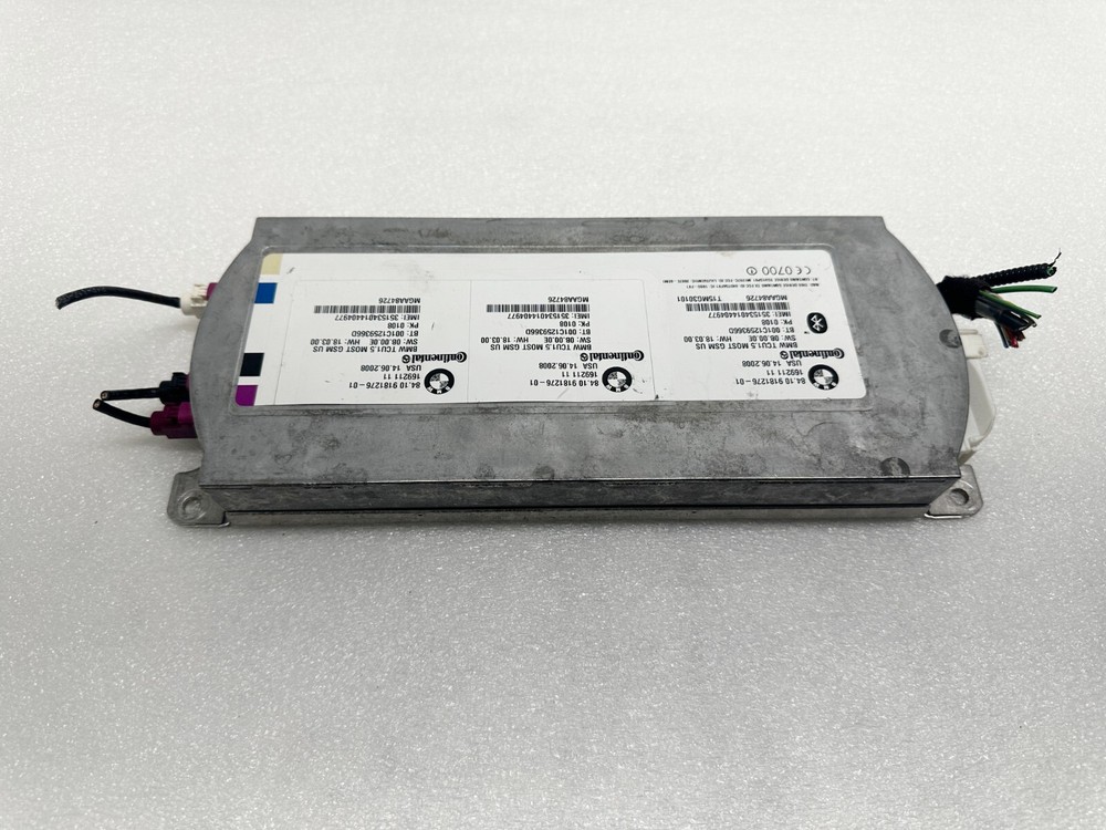 P310210 2007-2013 BMW X5 X6 Telematic Control Bluetooth Communication Module OEM
