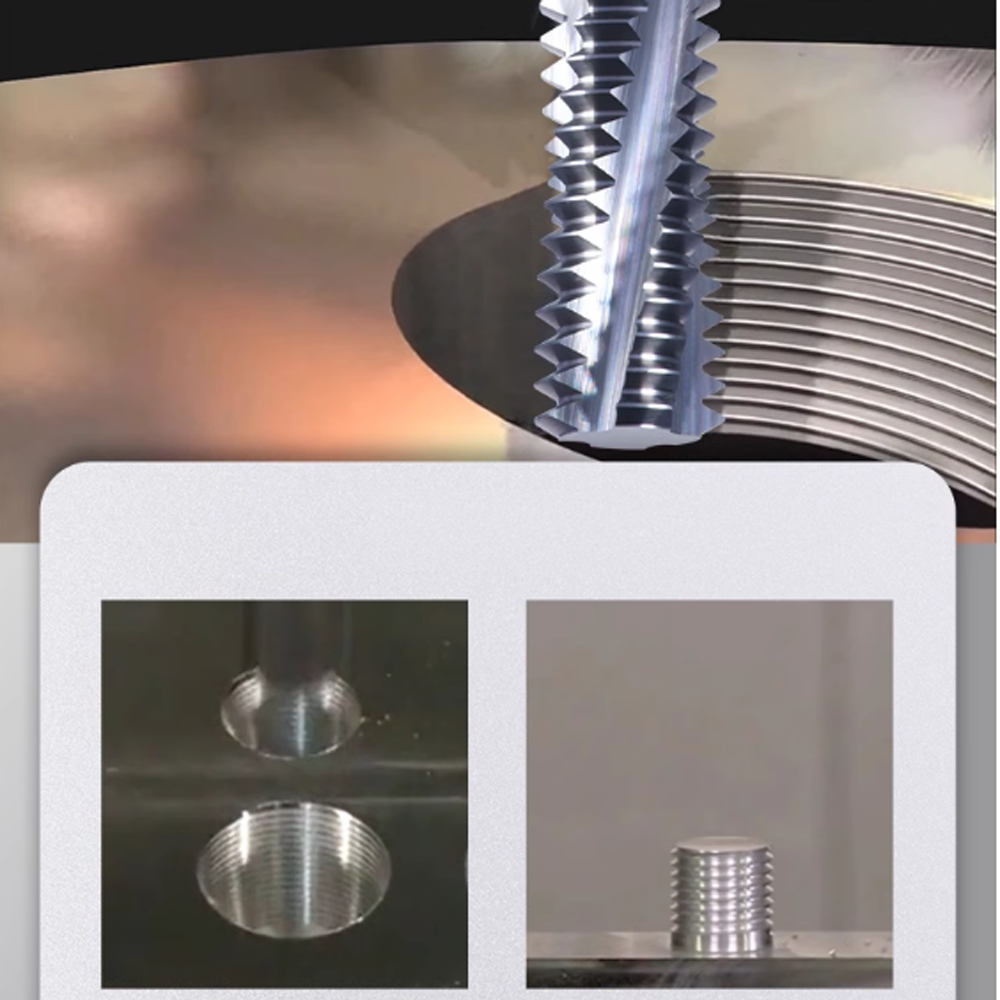 8-32 CARBIDE THREAD MILL - TiALN COATED