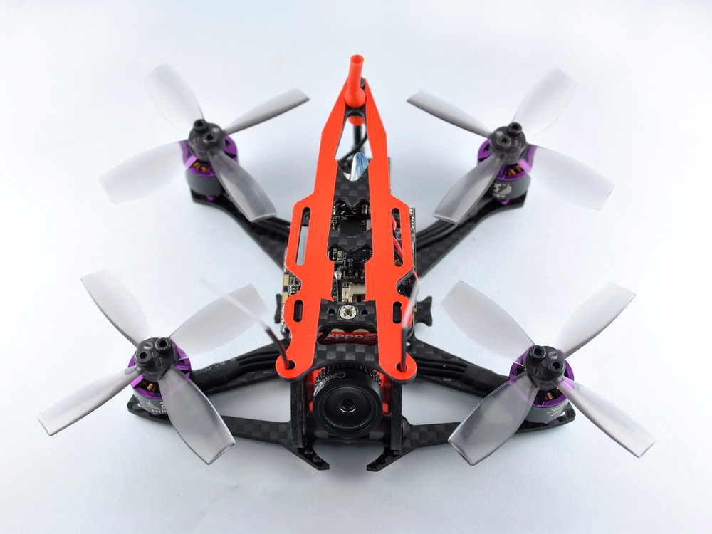 Microheli AEROMYS 100 Racing Frame Kit (RED)