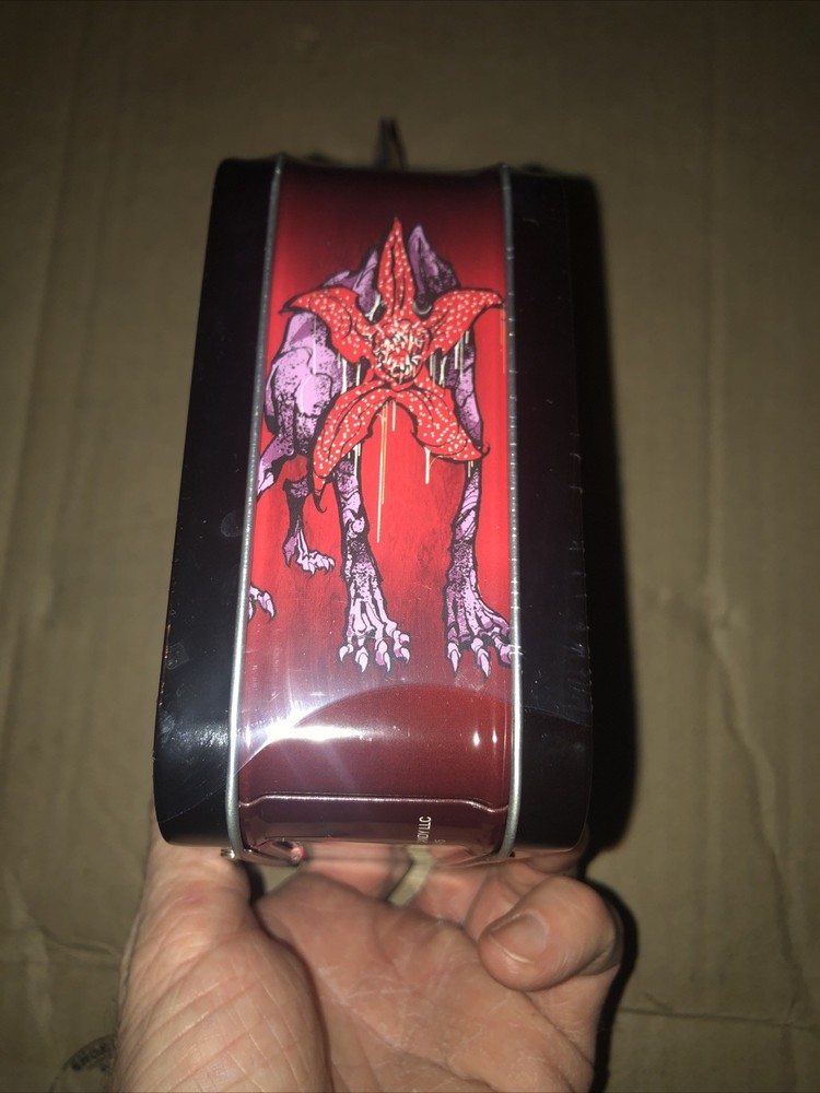 Stranger Things Mini Metal 5" Tin Lunchbox With Gummies Inside Netflix