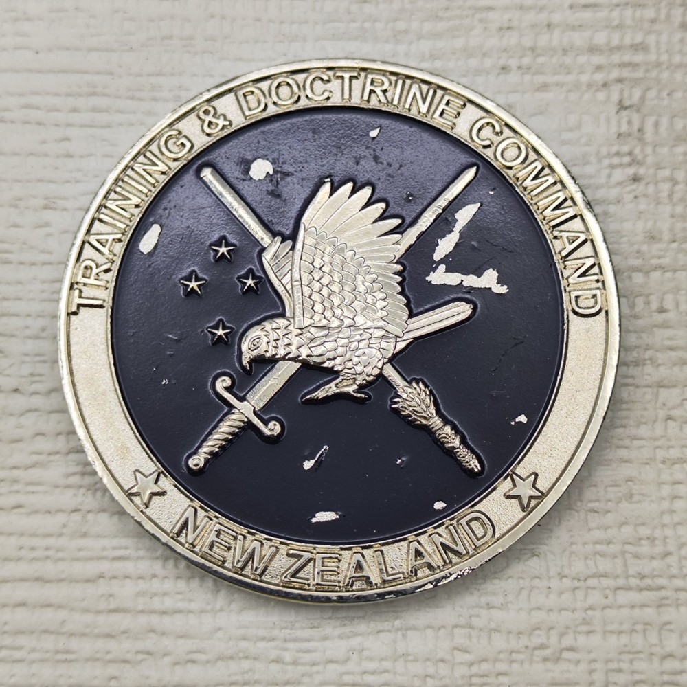 New Zealand Training & Doctrine Command Challenge Coin
