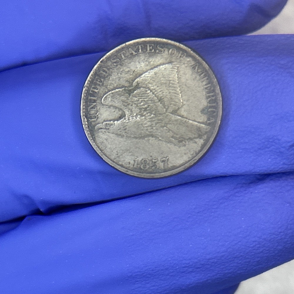 1857 Flying Eagle Cent Penny