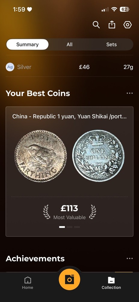 old coin british