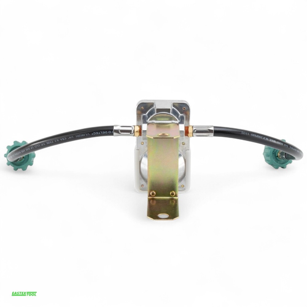 DEKING PROPANE MODEL 6050 AUTO CHANGE OVER REGULATOR WITH PIG TAILS RV CAMPER