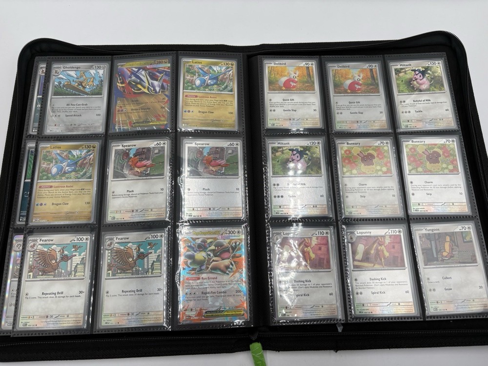 Mega Evolutions 100% Complete Master Base Set w/EX & Reverse & Vault Binder