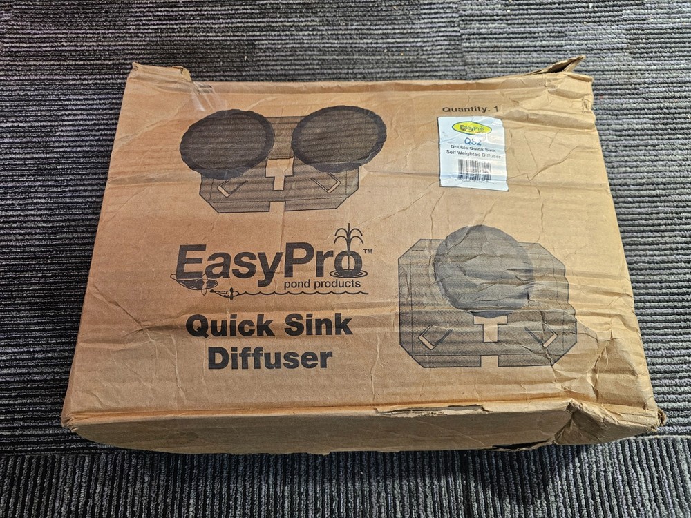 EasyPro QS2 Quick Sink Self Weighted Diffuser Assembly – Double Diffuser