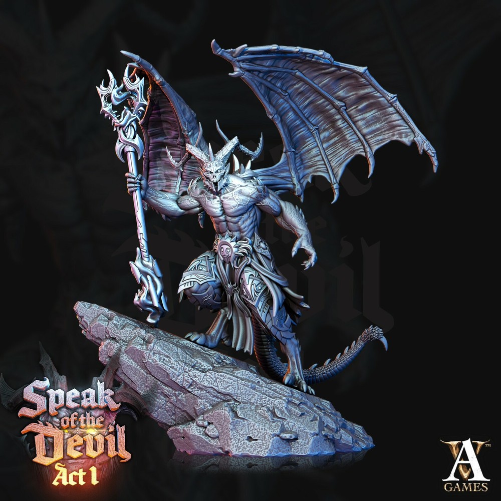 Horned Demons -  Daemon Prince Proxy Darkness Slaves Chaos Devil