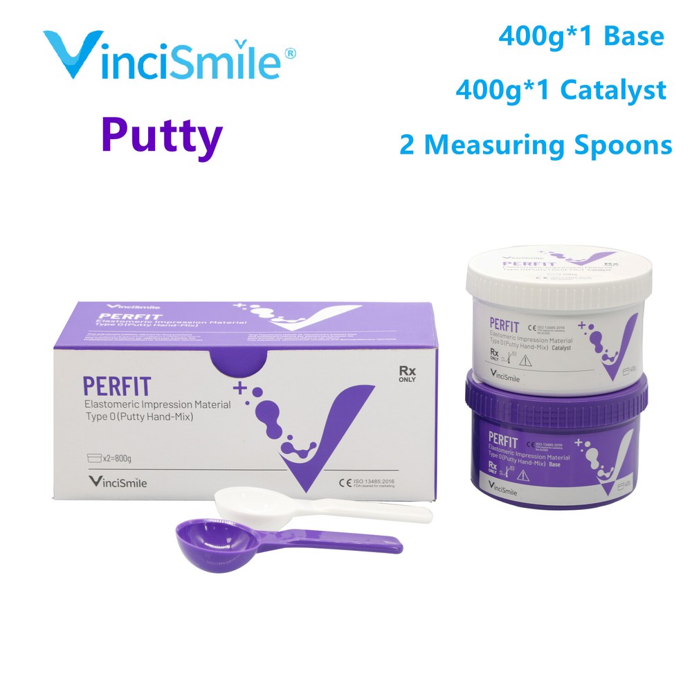 Dental VPS Impression Material Putty Heavy/Regular/Light Body - Fast/Normal Set