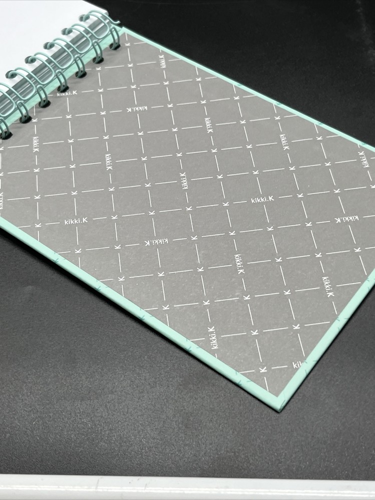 Kikki K B6 Everything Notepad Blank Essentials Seafoam Color @CS