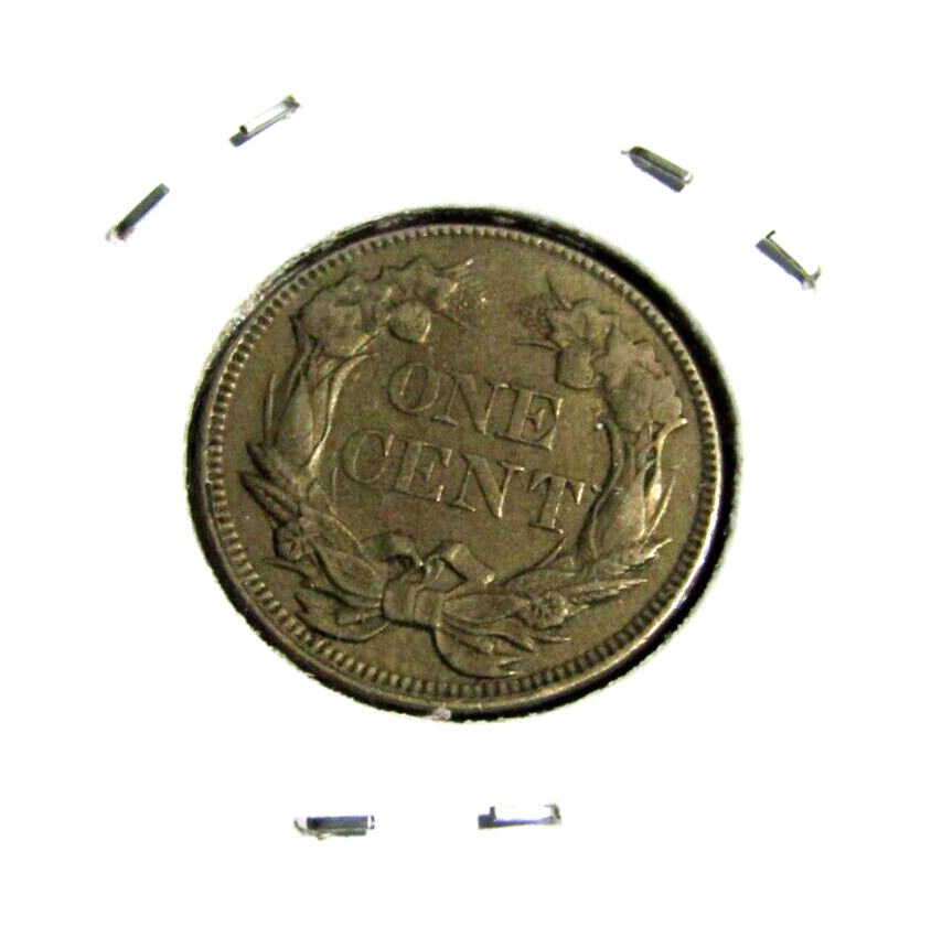 1857 1c Flying Eagle #125 - AU+