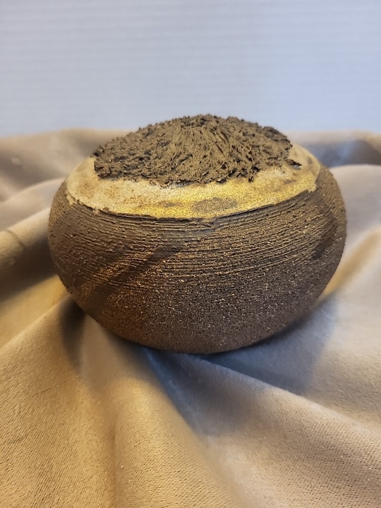 Vintage Signed POTTERY Incense Burner