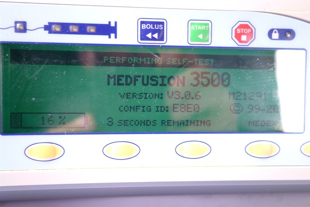 SMITHS Medfusion 3500 Pump - TESTED WORKING