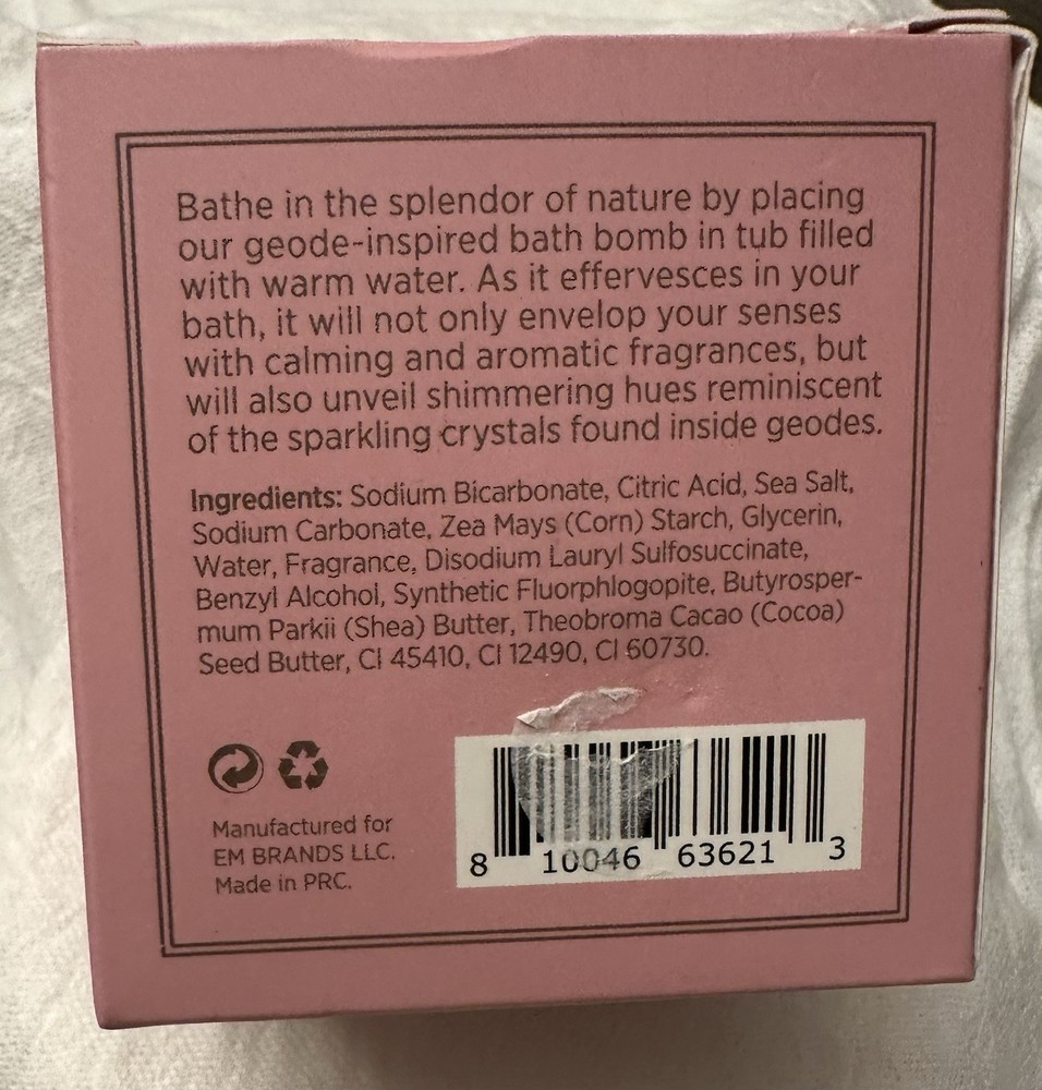 Feeling Smitten Fizzy Bath Bomb REVITALIZE 4.9 oz