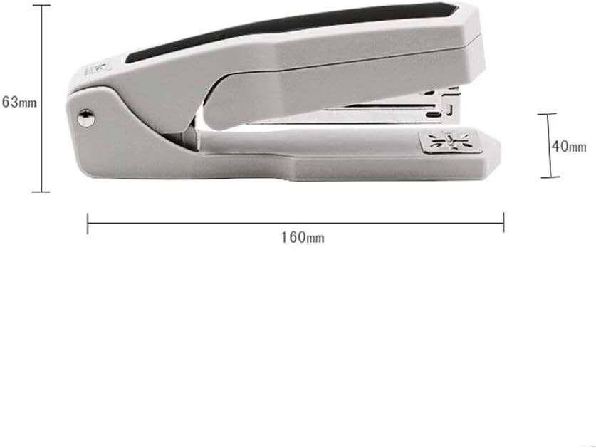 360 Degree Rotary Stapler 2-25Sheets Capacity Bookbinding Machine Binding Supply