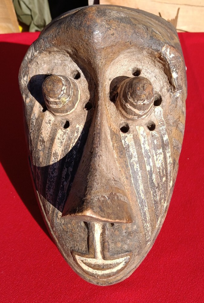 Authentic Bushoong Kuba Mask.
