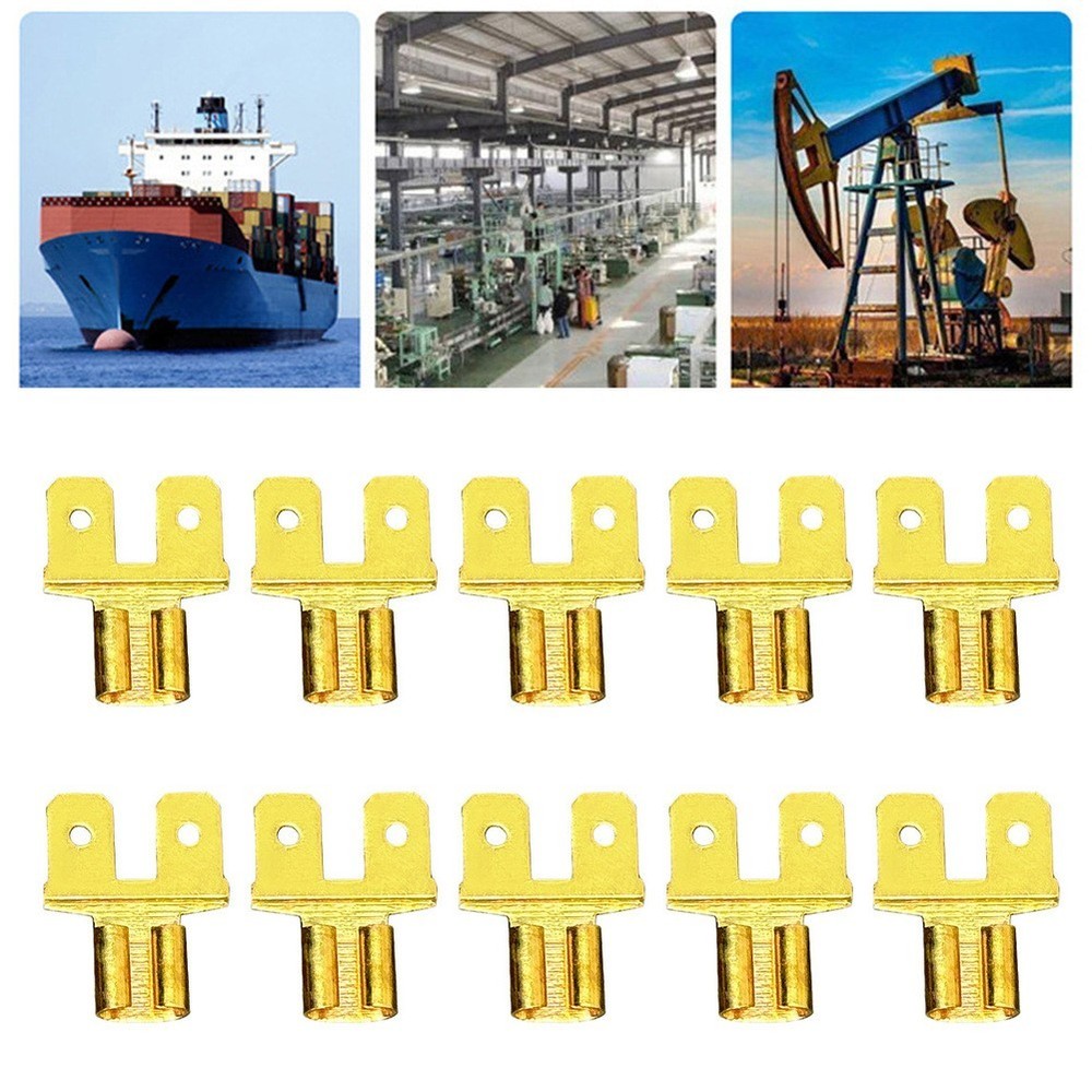 Fine Ground Copper Wire Lugs Battery Terminal Non-Deforming Compact Design