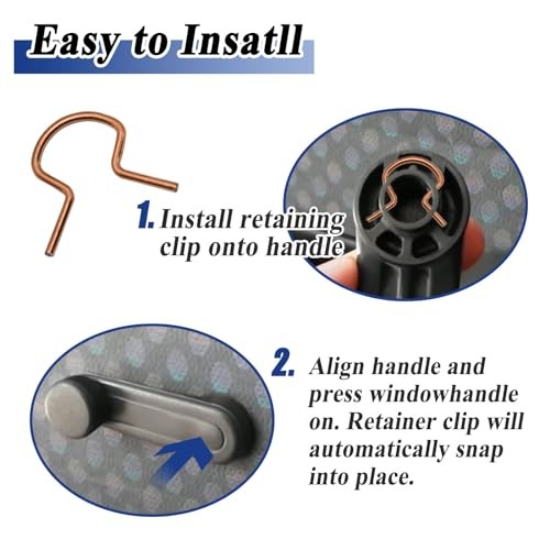 10 Pcs Universal Car Window Handle Retainer Clips