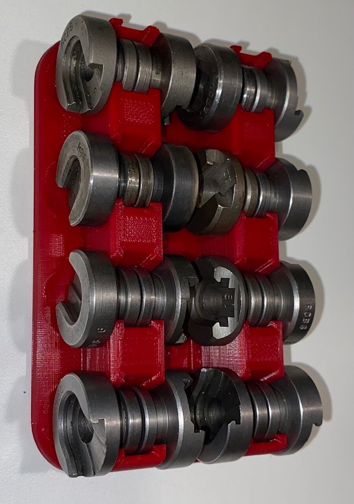 Shell Holder Rack Holds 16 Wall mount Reloading Rock Chucker Challenger Boss