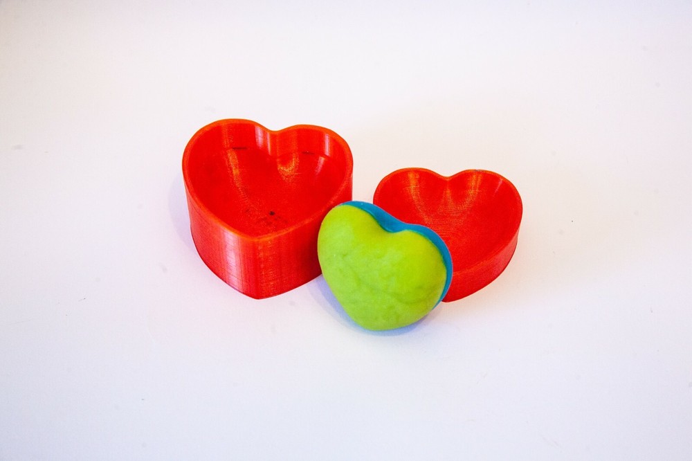 Heart Bath Bomb Mold