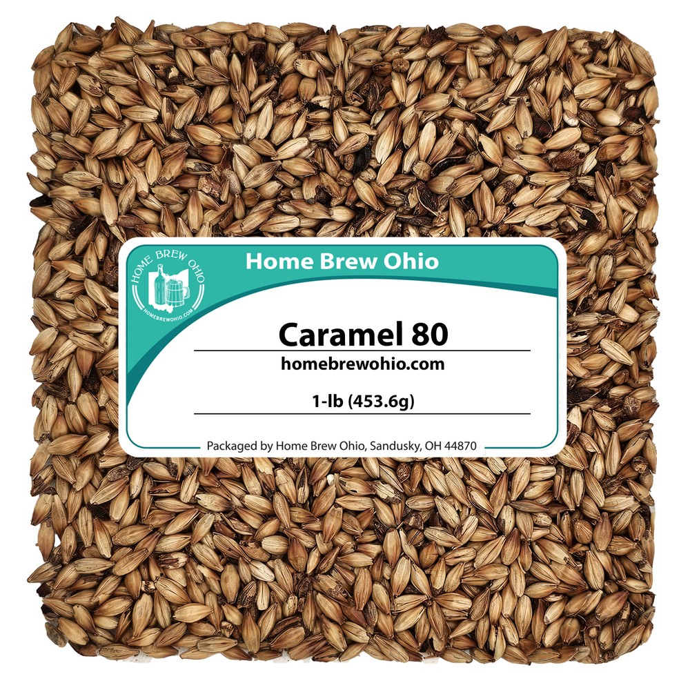 Home Brew Ohio Caramel 80L Grain 1lb