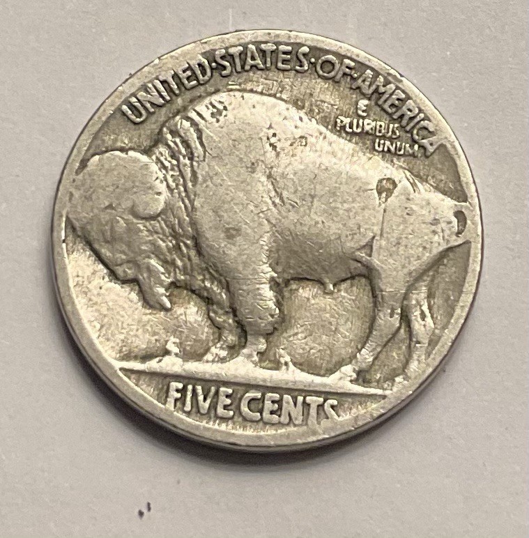 1916 5C Buffalo Nickel