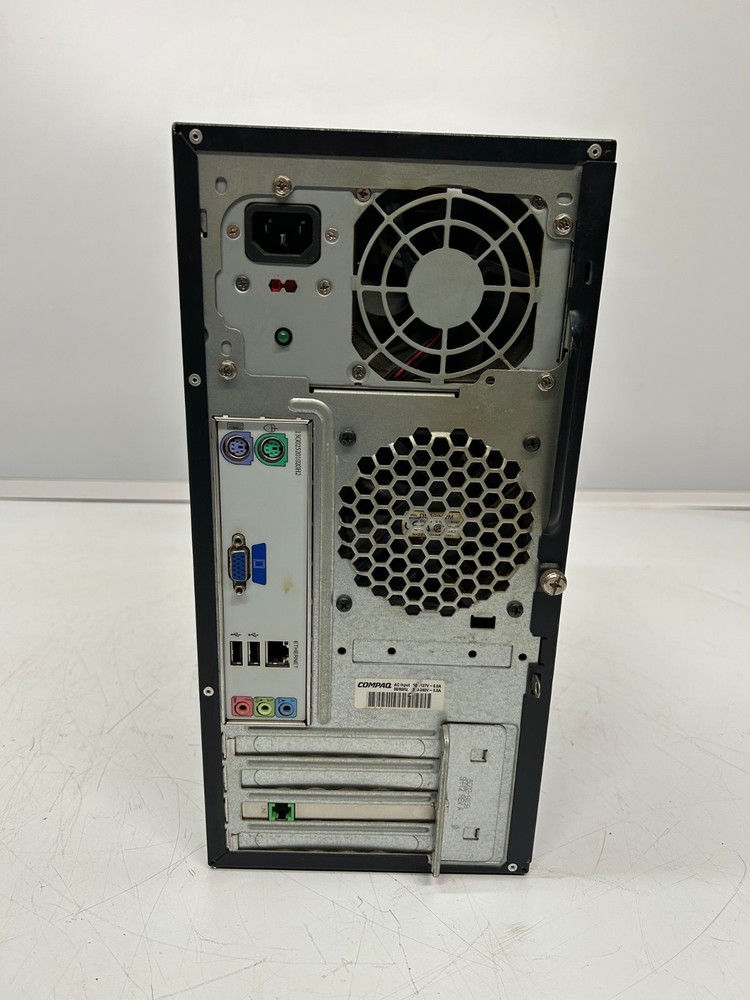 Vtg Compaq Presario SR2011WM SR2000 Computer Tower PC Windows XP Powers On As Is