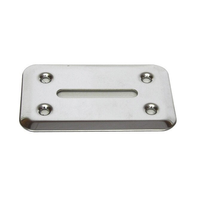Money Chip Drop Slot Frame - Stainless Steel