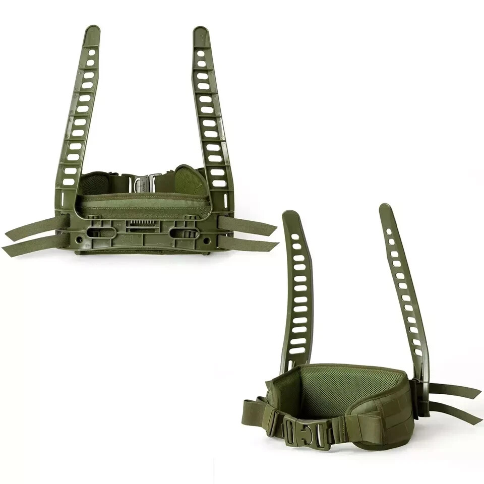 MT Military MOLLE II Medium Rucksack ABS Frame Detachable Side Pouches