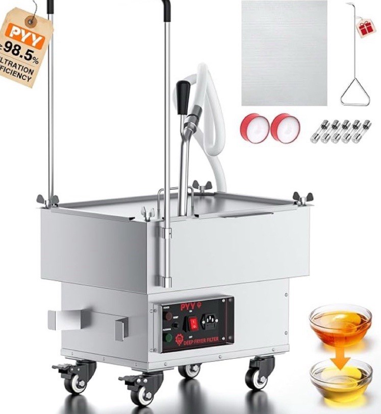 PYY Fryer Filter Machine - 18L/5.8GAL