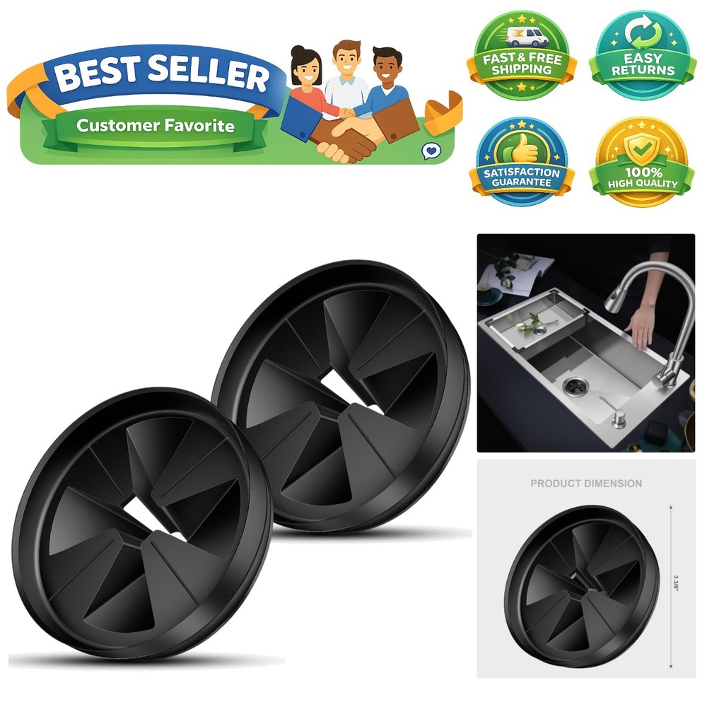 Sink Baffle 3 3/8" QCB-AM Replacement for InSinkErator Evolution Series, s Re...