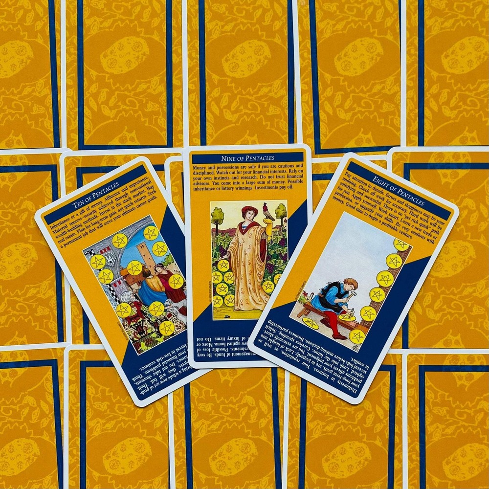Quick & Easy Tarot Deck Cards With Printed Meaning Esoteric US Games NEW